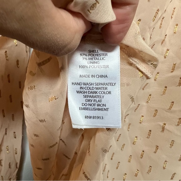 Plenty by Tracy Reese Open Placket Shirt - Picture 4 of 5